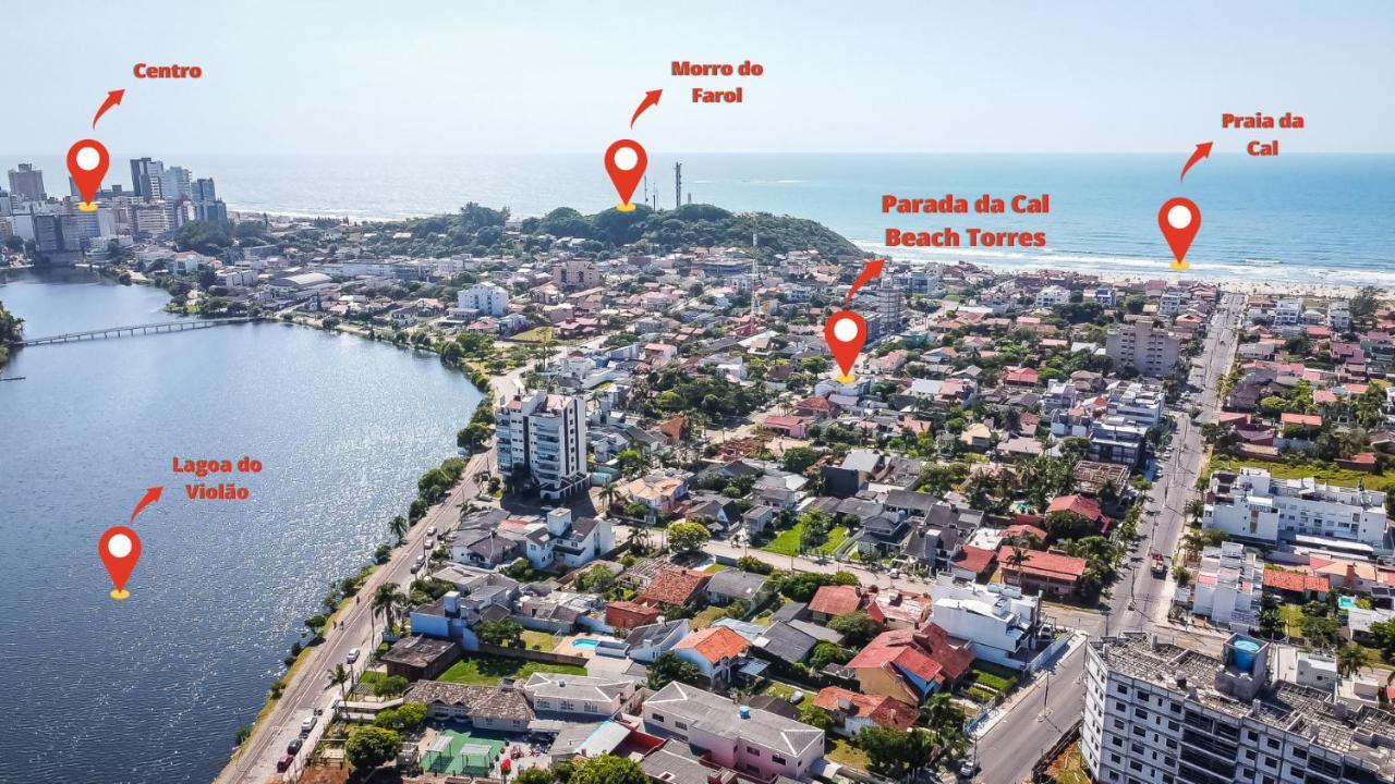 Parada Da Cal Beach Torres Ngoại thất bức ảnh